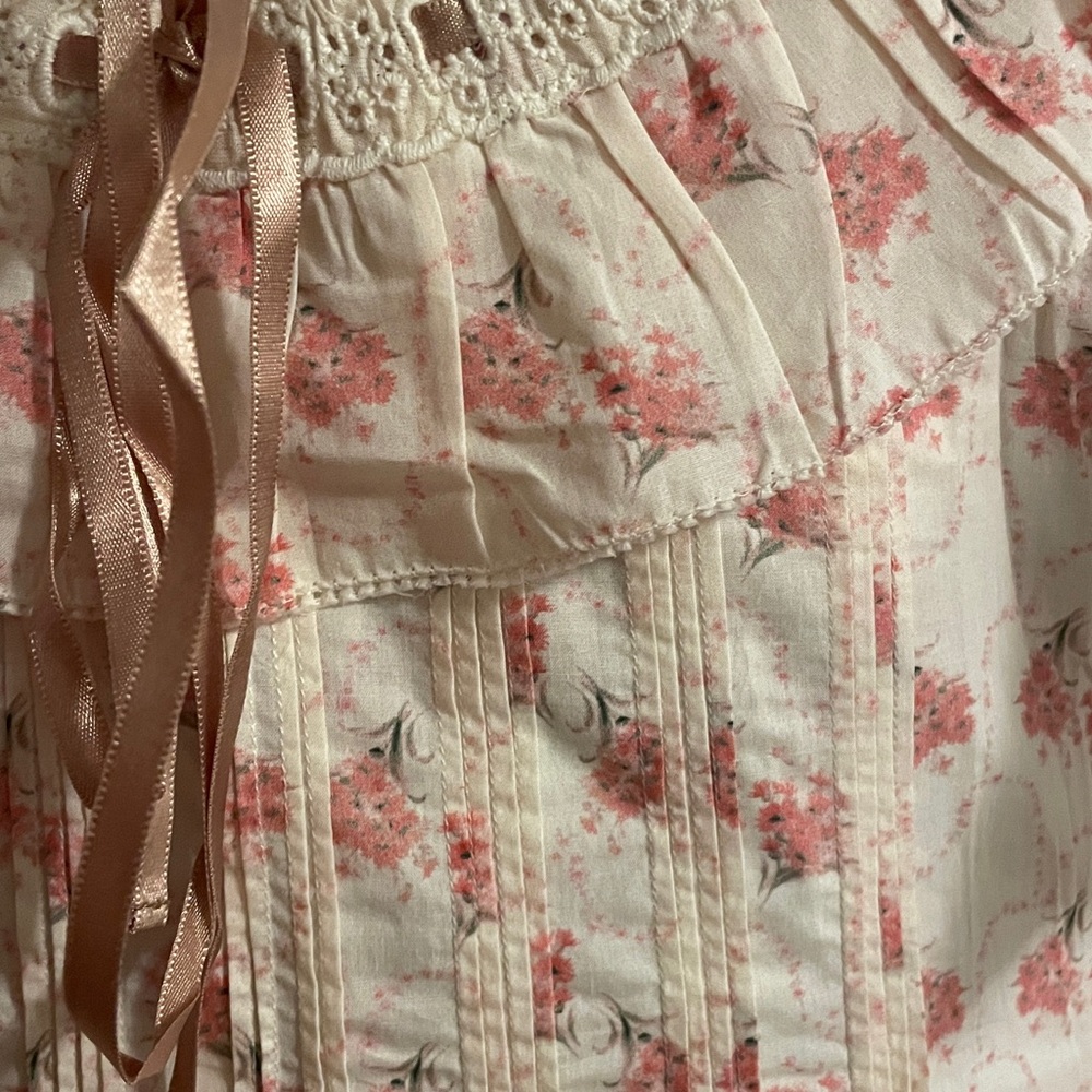 NWT Christy Dawn Inez Dress in Blush Bouquet 💐 🌸 🌷XS - Picture 6 of 6